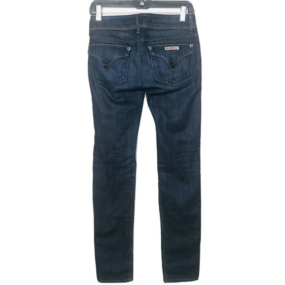 Hudson Jeans Denim - Hudson Skinny Leg Dark Wash Jeans